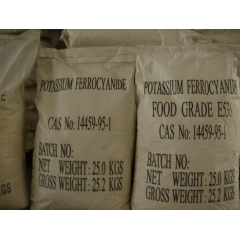 Ferrocyanure de Potassium de Grade alimentaire