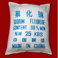 Le fluorure de sodium NaF